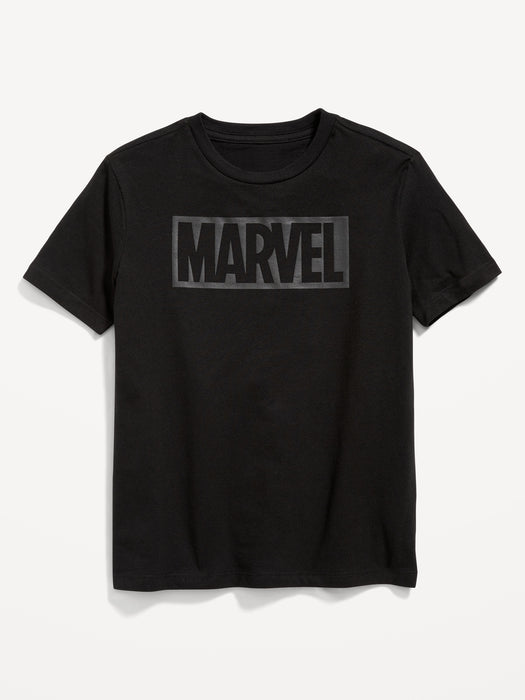Marvel™ Logo-Graphic Gender-Neutral T-Shirt for Kids