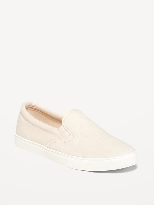 Canvas Slip-On Sneakers for Women