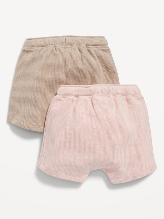 U-Shape Thermal-Knit Shorts Set for Baby