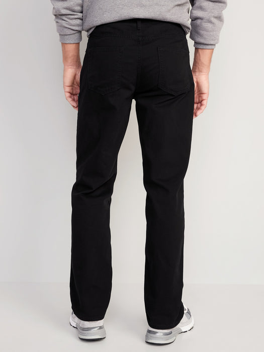 Wow Loose Non-Stretch Black Jeans for Men