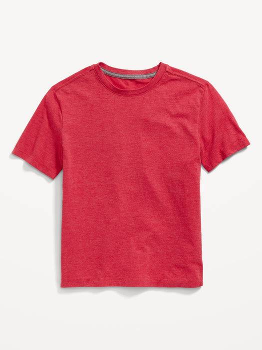 Softest Short-Sleeve Solid T-Shirt for Boys