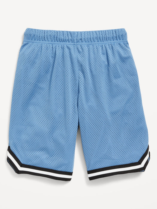 Mesh Basketball Shorts for Boys (At Knee)