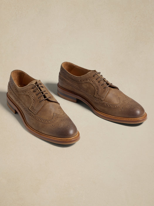 Vincent Suede Brogue