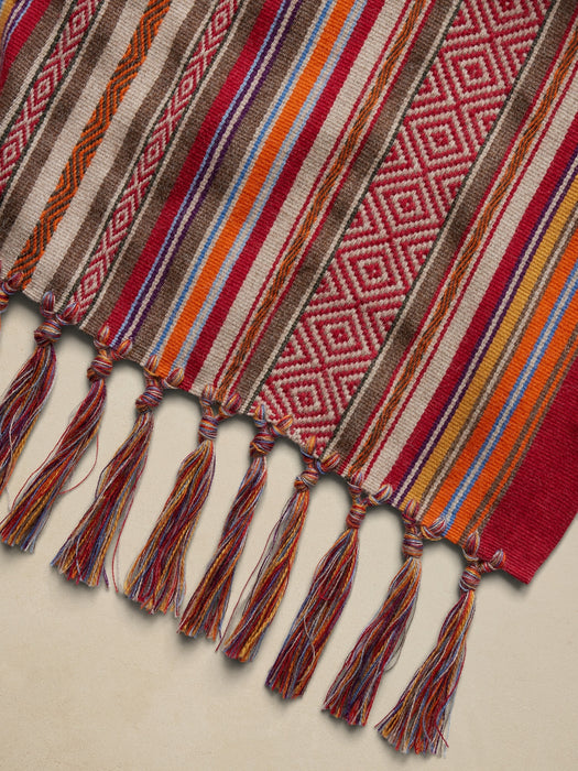 Stick & Ball | Multi Stripe Poncho