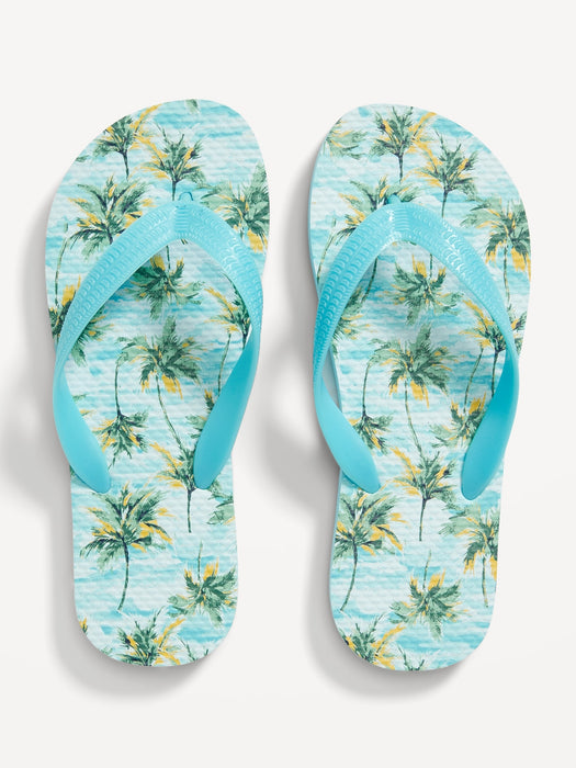 Printed Flip-Flop Sandals for Boys (Partially Plant-Based)