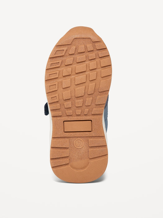 Unisex Canvas Color-Blocked Sneakers for Toddler