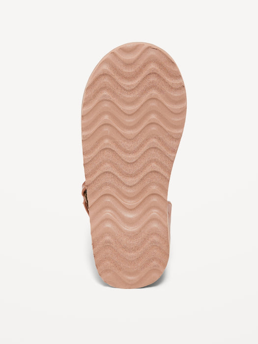 Chunky Buckle-Strap Ballet Shoes for Toddler Girls