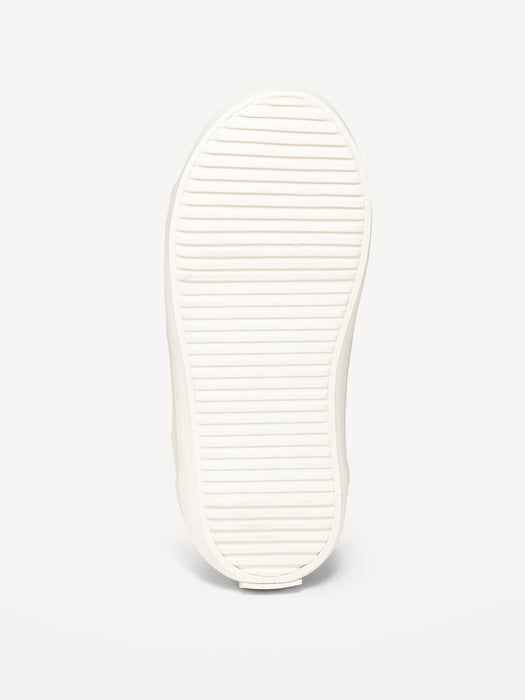 Unisex Perforated Faux-Suede Double-Strap Sneakers for Toddler