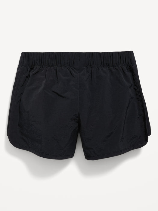 Dolphin-Hem Board Shorts for Girls