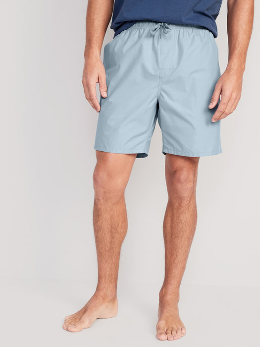 Solid Swim Trunks for Men -- 7-inch inseam
