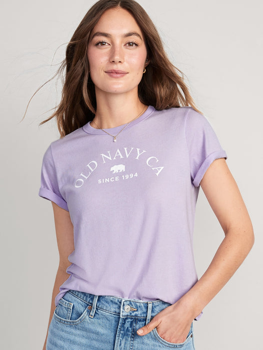 EveryWear Logo Graphic T-Shirt for Women