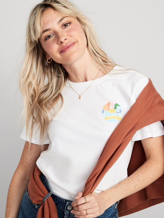 EveryWear Logo Graphic T-Shirt for Women