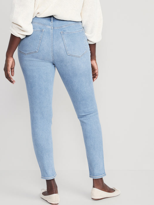 High-Waisted Rockstar Super-Skinny Jeans