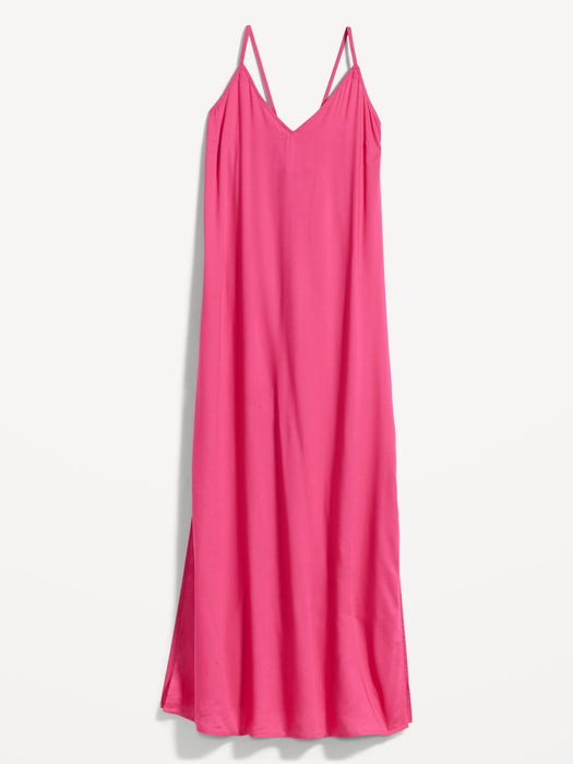Tie-Back Maxi Slip Dress for Women