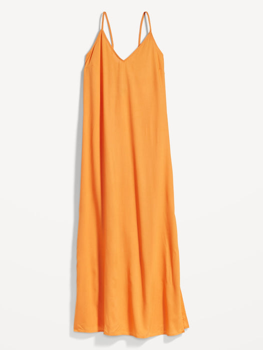 Tie-Back Maxi Slip Dress for Women