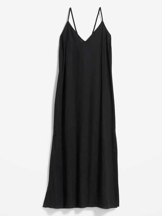 Tie-Back Maxi Slip Dress for Women