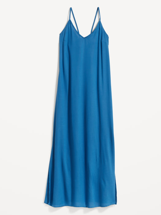 Tie-Back Maxi Slip Dress for Women