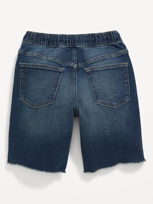 360° Stretch Pull-On Jean Shorts for Boys (At Knee)