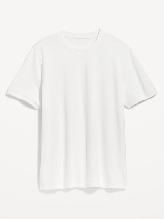 Moisture-Wicking Pique T-Shirt for Men