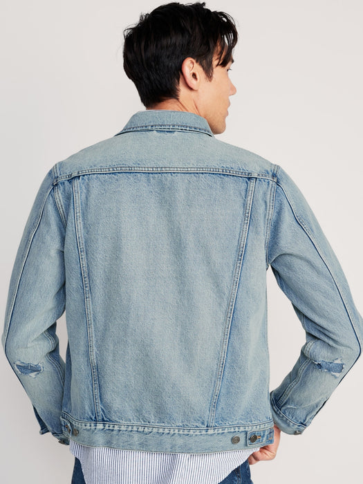 Non-Stretch Jean Jacket for Men