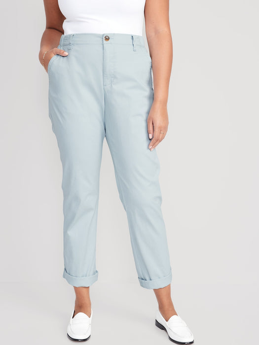 High-Waisted OGC Chino Pants for Women