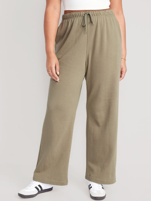 Extra High-Waisted Vintage Straight Lounge Sweatpants for Women