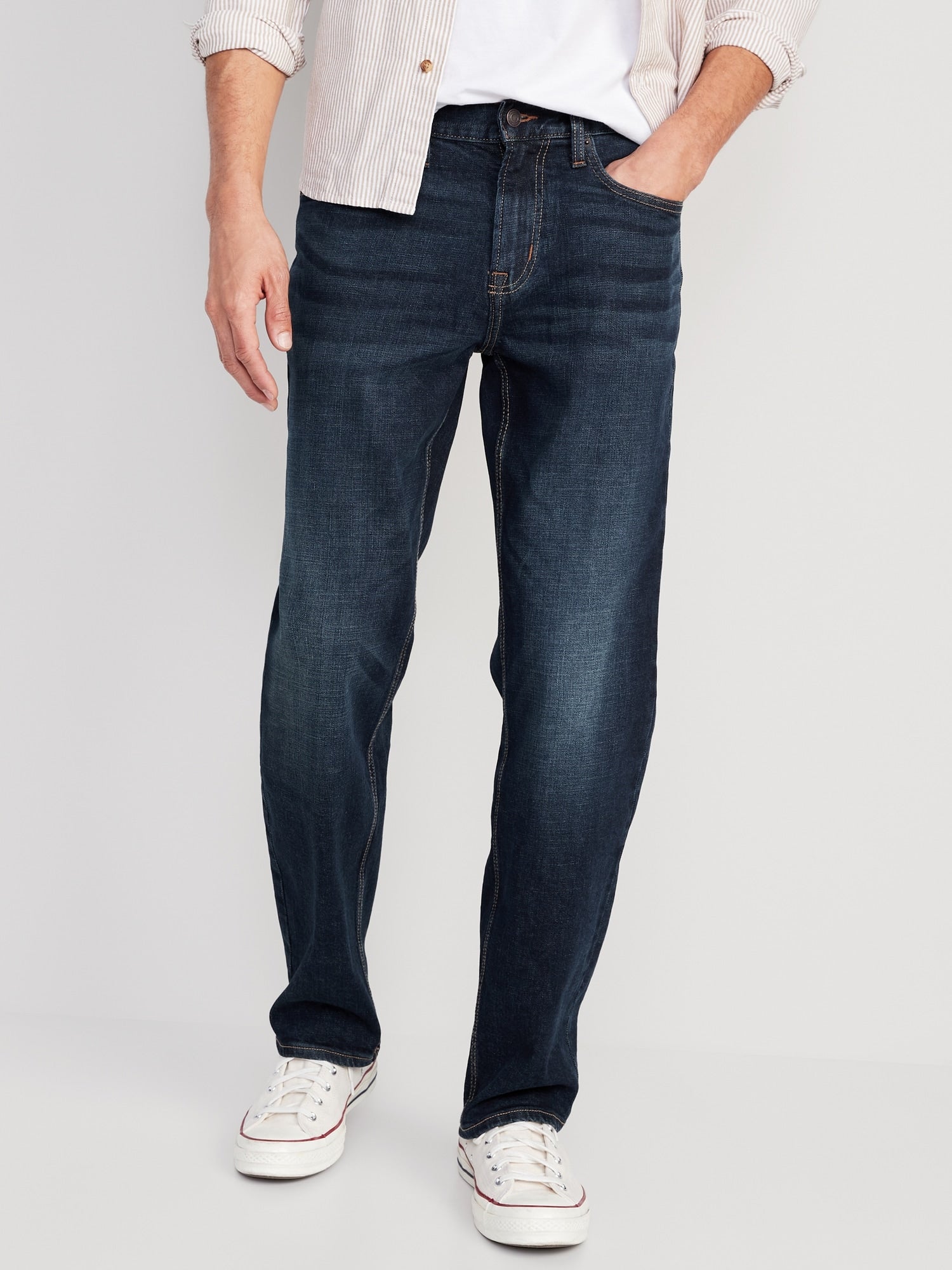 Old Navy Loose Built-In Flex Jeans for Men