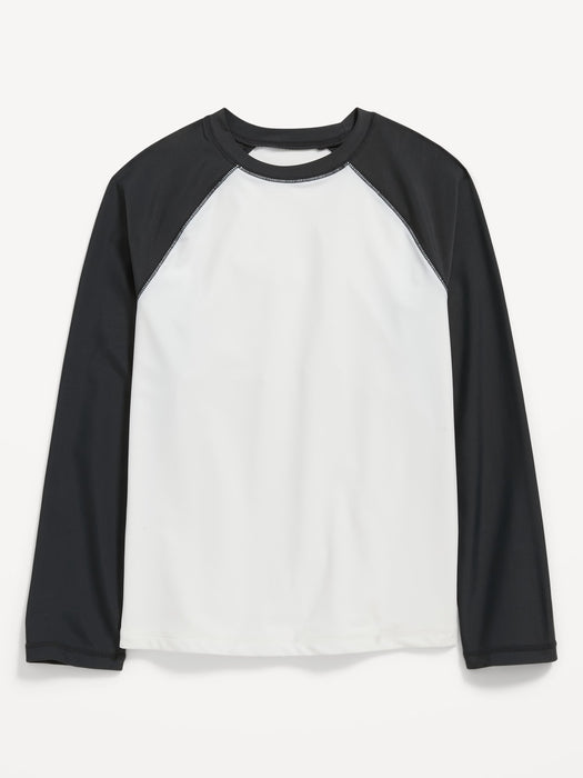 Long-Sleeve Swim UPF Rashguard for Boys