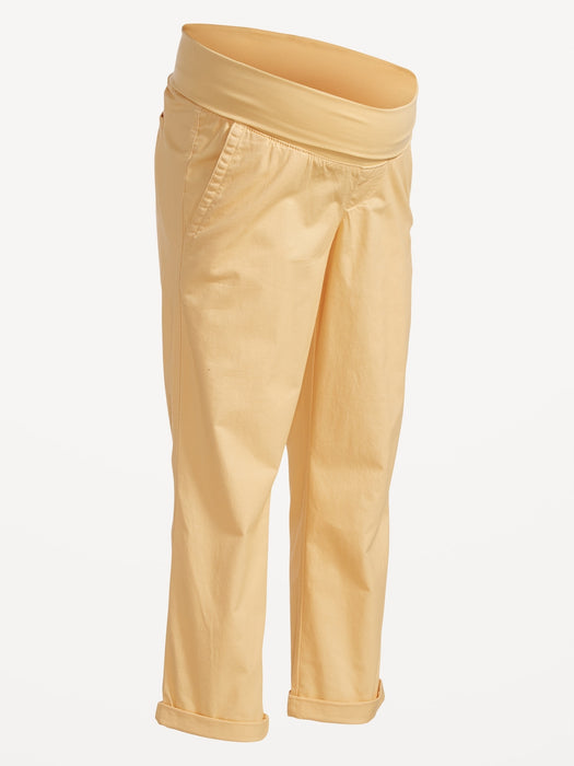 Maternity Rollover-Waist OGC Chino Pants
