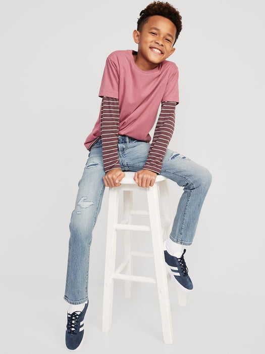 Original Taper Built-In Flex Jeans for Boys