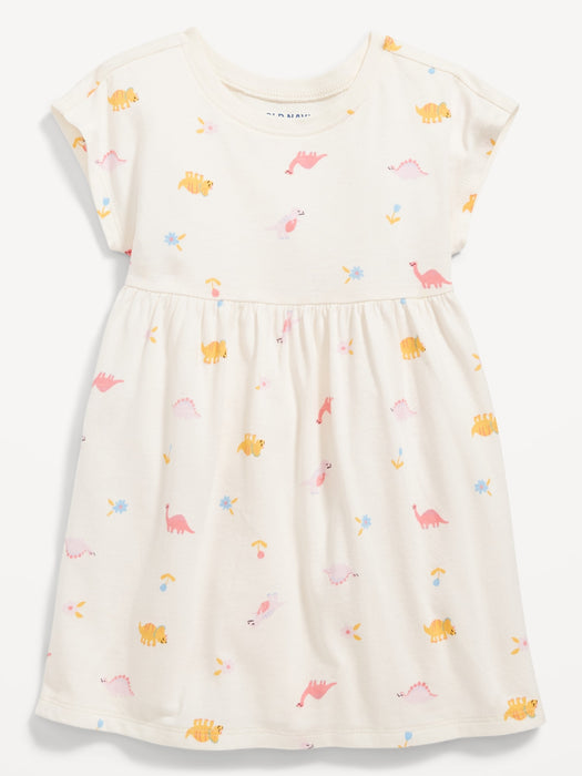 Dolman-Sleeve Fit & Flare Dress for Toddler Girls
