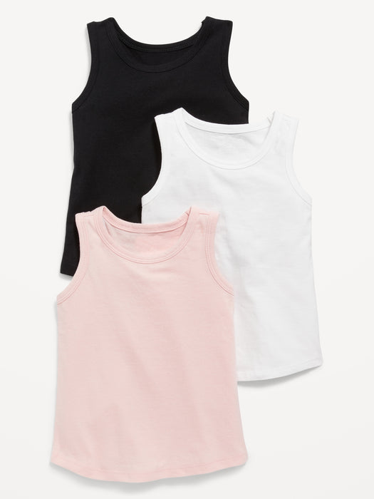 3-Pack Tank Top for Toddler Girls
