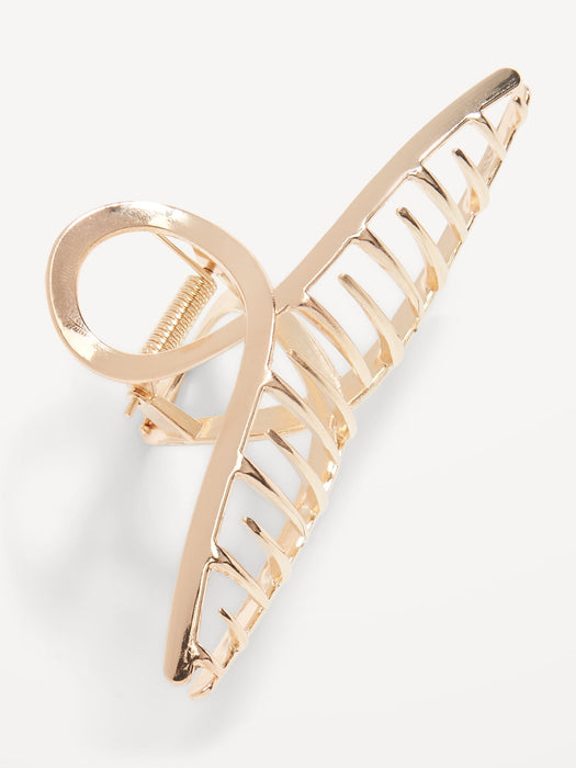 Gold Claw Hair Clip for Women