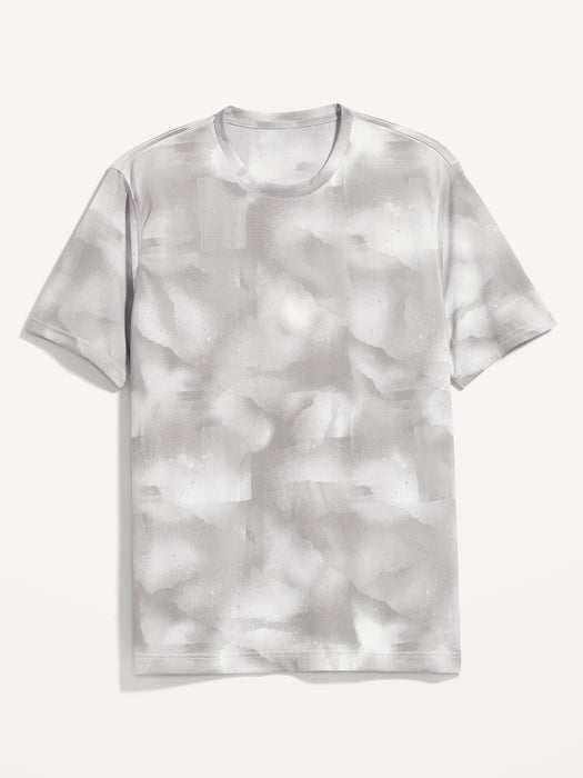 Go-Dry Cool Odor-Control Printed Core T-Shirt for Men