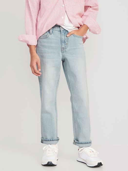 Built-In Flex Loose Straight Jeans for Boys