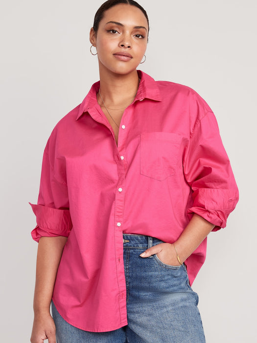 Oversized Boyfriend Shirt for Women