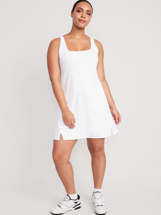 PowerSoft Square-Neck Athletic Dress