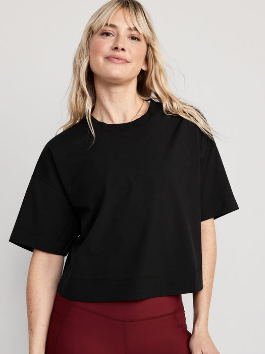 StretchTech Cropped T-Shirt