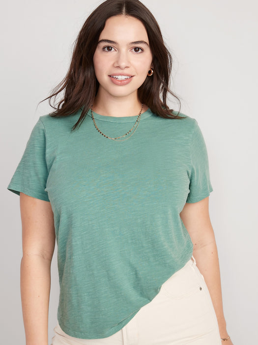 EveryWear Crew-Neck Slub-Knit T-Shirt