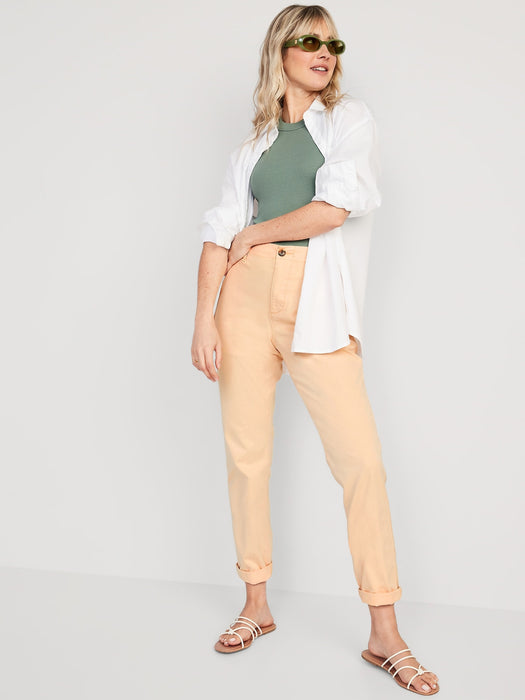 High-Waisted OGC Chino Pants for Women