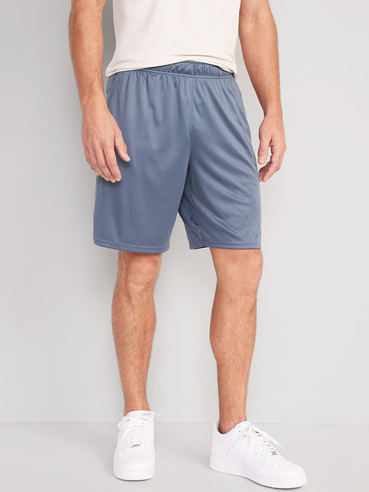 Go-Dry Mesh Basketball Shorts -- 9-inch inseam