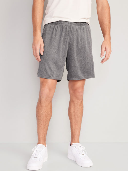 Go-Dry Mesh Basketball Shorts for Men -- 7-inch inseam