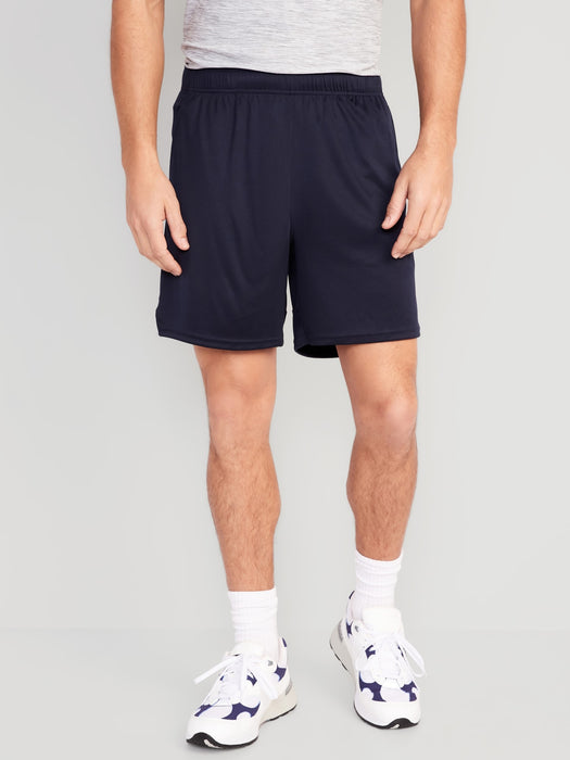 Go-Dry Mesh Basketball Shorts for Men -- 7-inch inseam