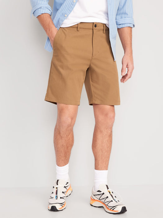 Slim Ultimate Tech Chino Shorts for Men -- 9-inch inseam