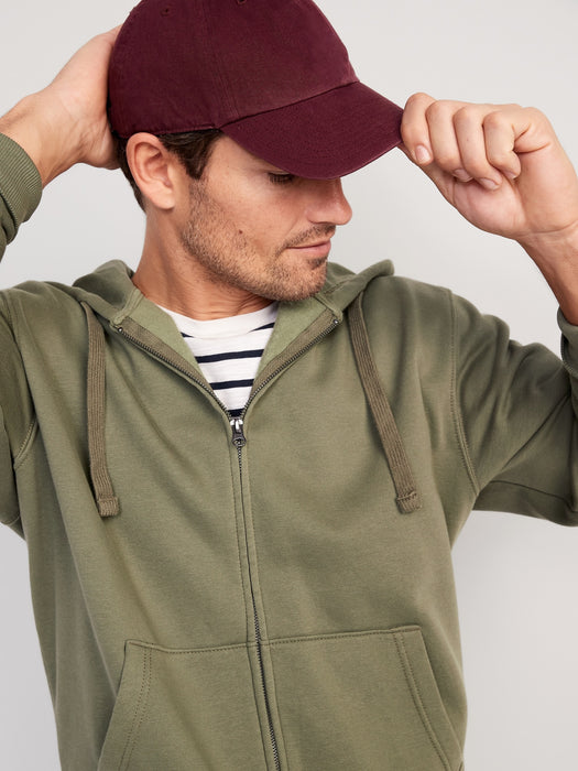 Oversized Zip-Front Hoodie for Men