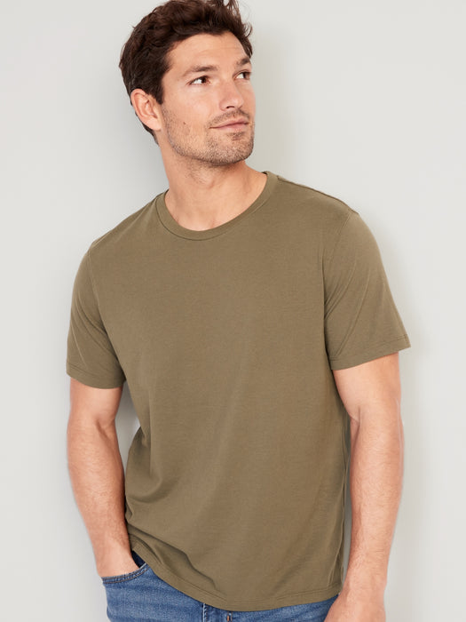 Soft-Washed Crew-Neck T-Shirt 3-Pack for Men