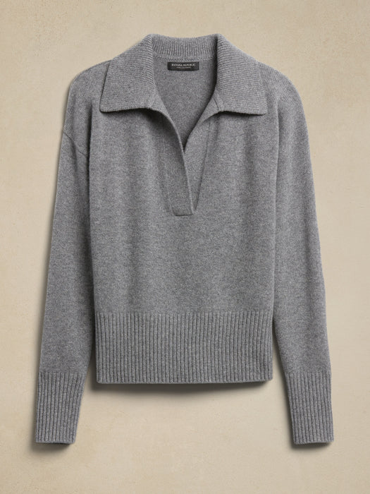 Luna Cashmere Sweater Polo