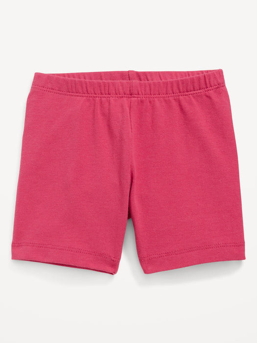 Jersey-Knit Biker Shorts for Toddler Girls
