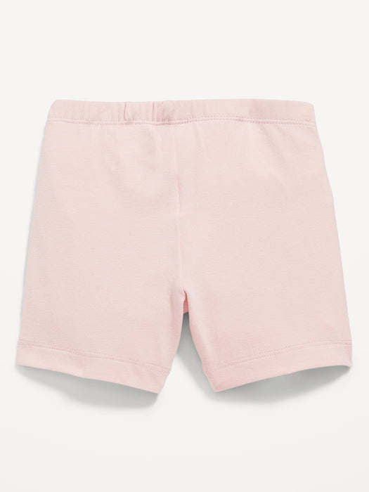 Jersey-Knit Biker Shorts for Toddler Girls