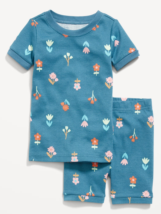Unisex Snug-Fit Printed Pajama Set for Toddler & Baby
